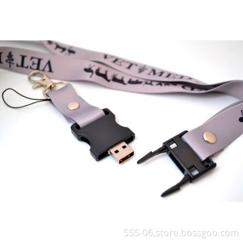 Conference Lanyard USB Flash Drive 8Gb Flash Drive